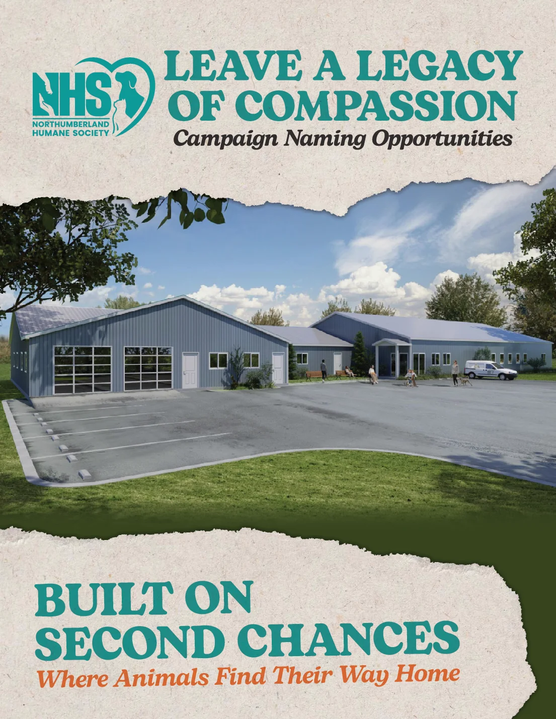 Cover of the Leave a Legacy of Compassion booklet