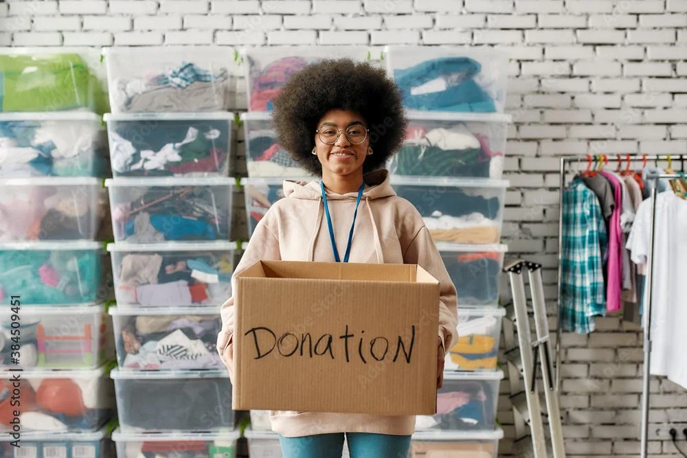 Donating items